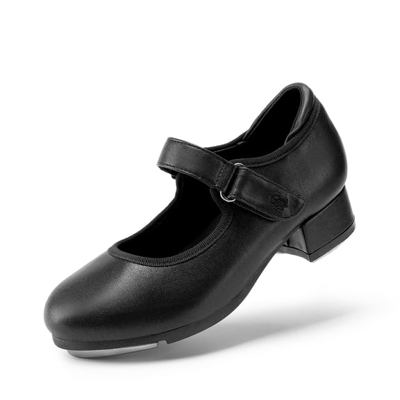 DREAM PAIRS Girls Tap Dance Shoes Mary Jane Flats with Strap for Toddler/Little Kid/Big Kid