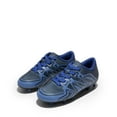 thumbnail image 1 of BURUDANI Kids Boys & Girls Lightweight Soccer Shoes Sport Outdoor Soccer Cleats NAVY/ROYAL/WHT Size 2, 1 of 5
