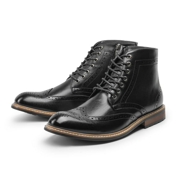 BURUDANI Men's Dress Ankle Motorcycle Boots