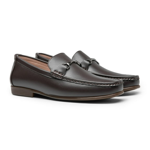 BURUDANI Men's Dress Loafers Slip-on Formal Shoes