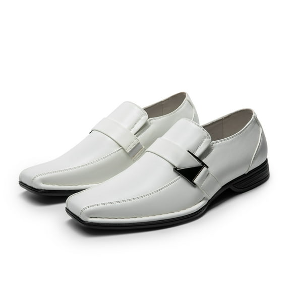 BURUDANI Men's Leather Lined Dress Loafers Shoes