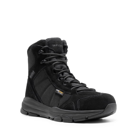 BURUDANI Men's Lightweight Military Tactical Work Boots Outdoor Hiking Motorcycle Combat Boots