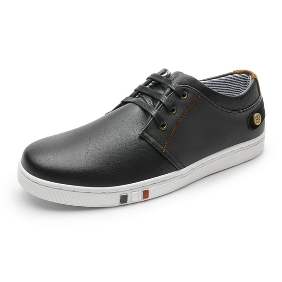 BURUDANI Men's Mesh Lace up Sneakers Oxfords lightweight breathable casual work Shoes