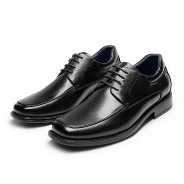 BURUDANI Men's Square Toe Classic Business Dress Shoes
