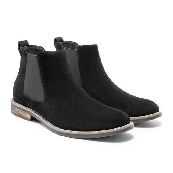 BURUDANI Men's Suede Chelsea Boots