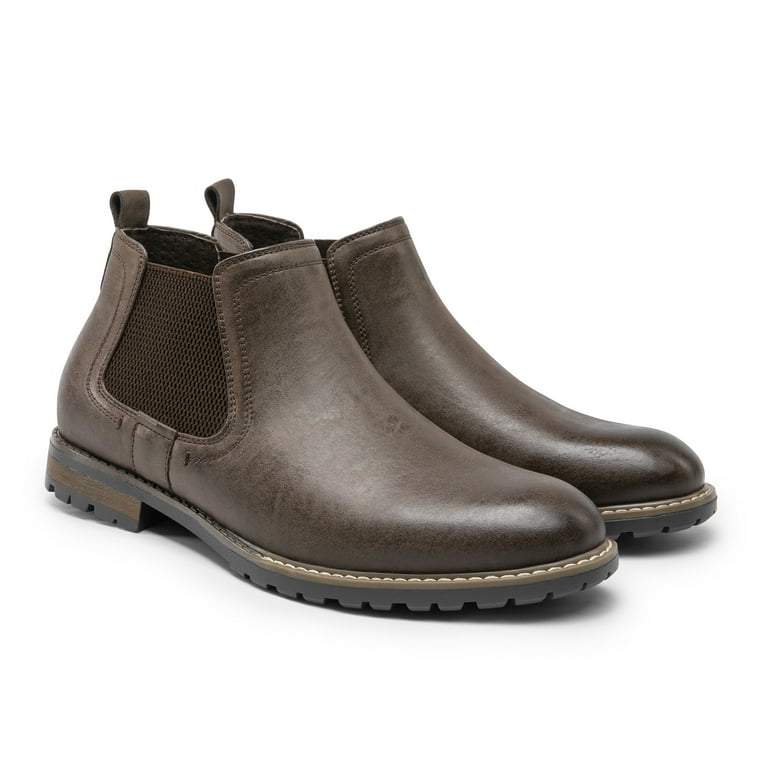 NEW Mens Casual Chelsea Ankle Boots Amazon.com | AMAPO Men main image 4