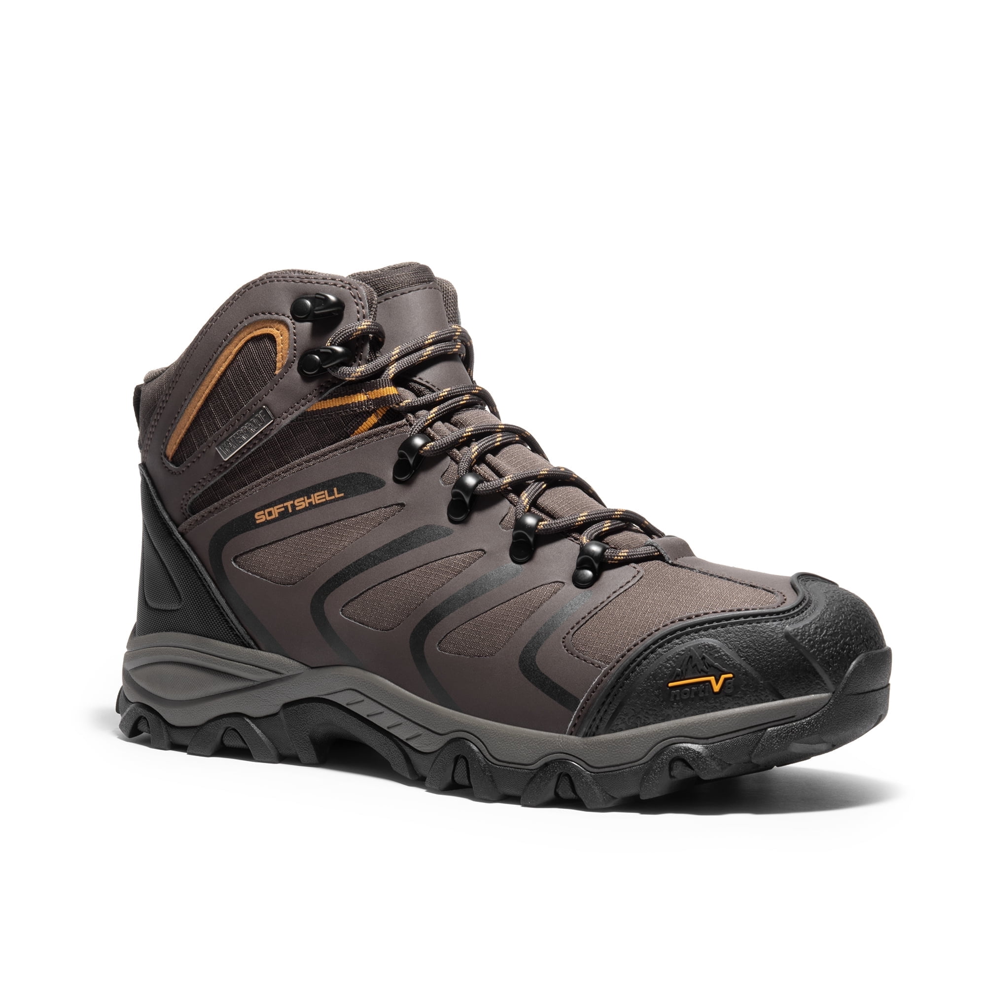 BURUDANI Mens Waterproof Hiking Boots Backpacking Lightweight Outdoor Work Boots