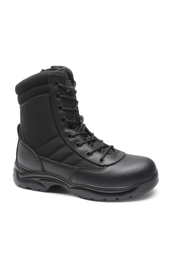 Steel Toe Boots for Men Safety Industrial & Construction Military Work Boots Slip Resistant