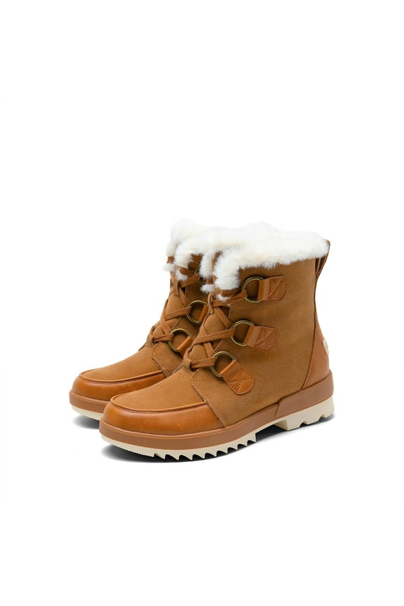 Women Ankle Winter Boots Snow Boots For Outdoor Hiking Walking