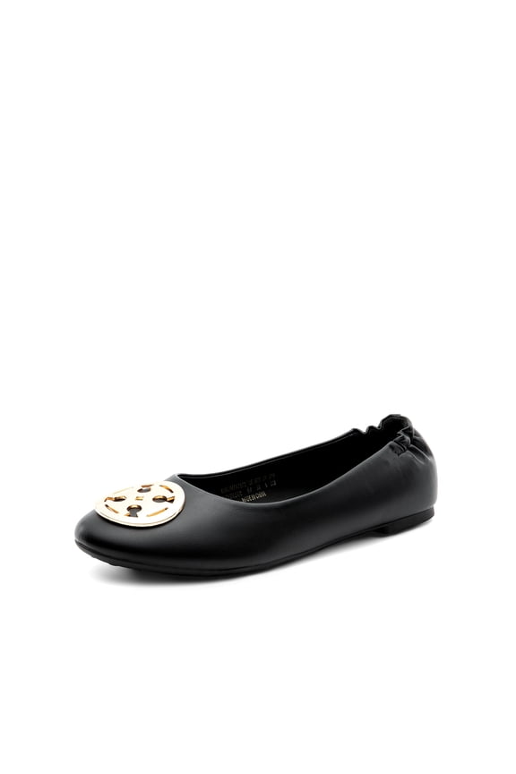Women's Ballet Flats Comfortable Slip On Work Flat Shoes with Buckle