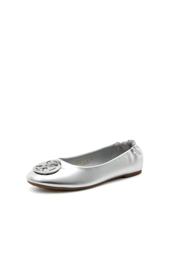 Women's Ballet Flats Comfortable Slip On Work Flat Shoes with Buckle