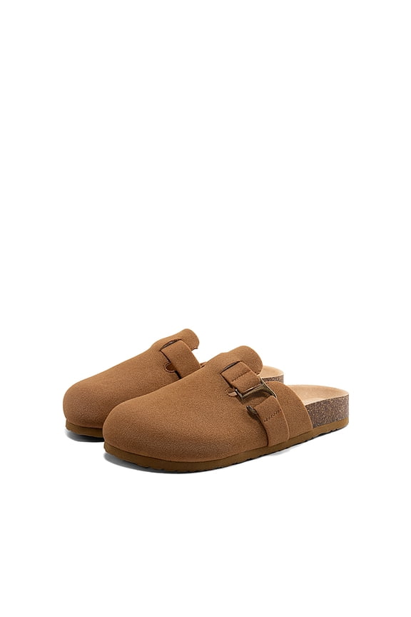 Women's Buckle Slip-on Clogs
