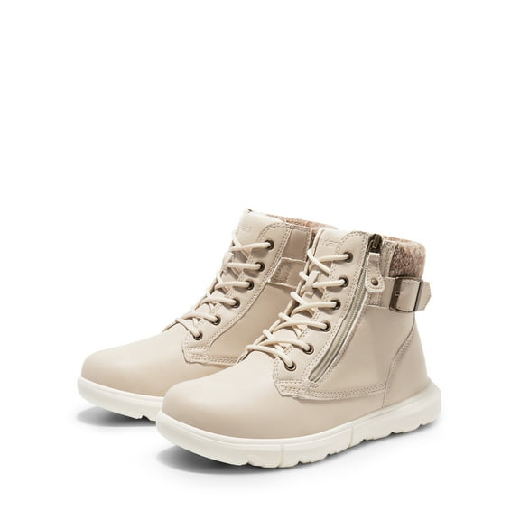 BURUDANI Women's Casual Ankle Boots with Fleece Lining