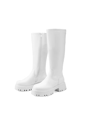 Women's Chunky Platform Knee-High Boots