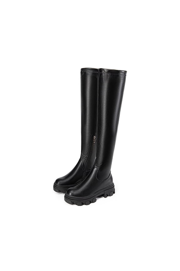 Women's Chunky Sole Over-The-Knee Boots