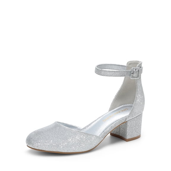 BURUDANI Women's High Chunky Platform Closed Toe Block Heels Square Toe ...