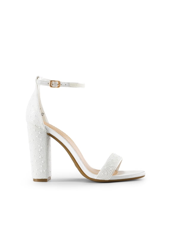 Women's Hi-Chunk High Heel Pump Sandals