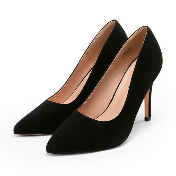 BURUDANI Women's High Heels Dress Pointed Toe Wedding Pump Shoes UWUMPU2415