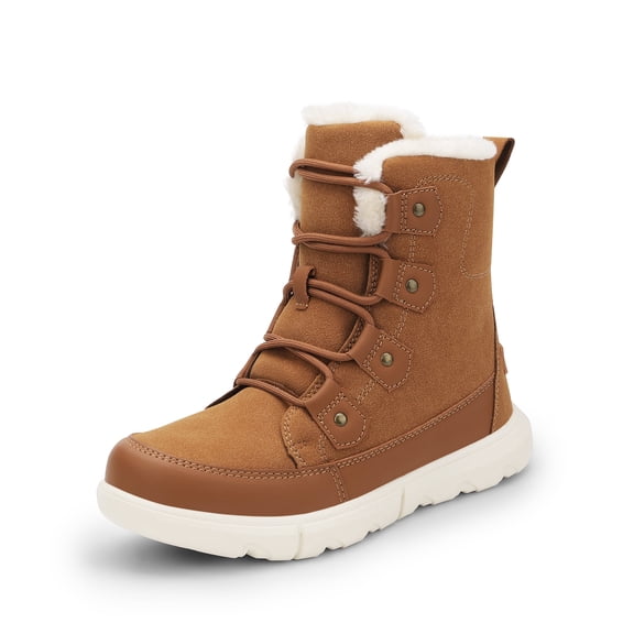 BURUDANI Women's Insulated Winter Lace-Up Boots