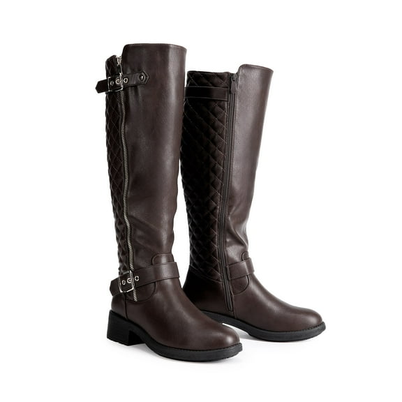 BURUDANI Women's Knee High Fashion Riding Boots