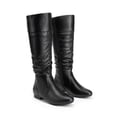 thumbnail image 1 of BURUDANI Women's Knee High Pull On Riding Boots, Wide Calf Available, 1 of 7