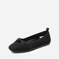 thumbnail image 1 of BURUDANI Women's Knit Ballet Flats – Lightweight & Breathable, 1 of 6