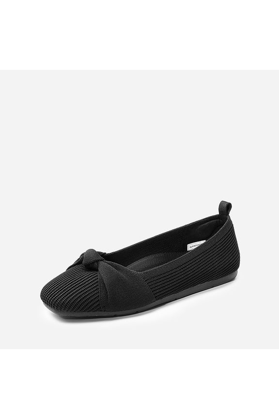 Women's Knit Ballet Flats – Lightweight & Breathable
