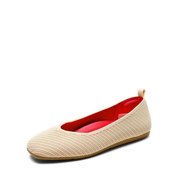 BURUDANI Women’s Knit Ballet Flats