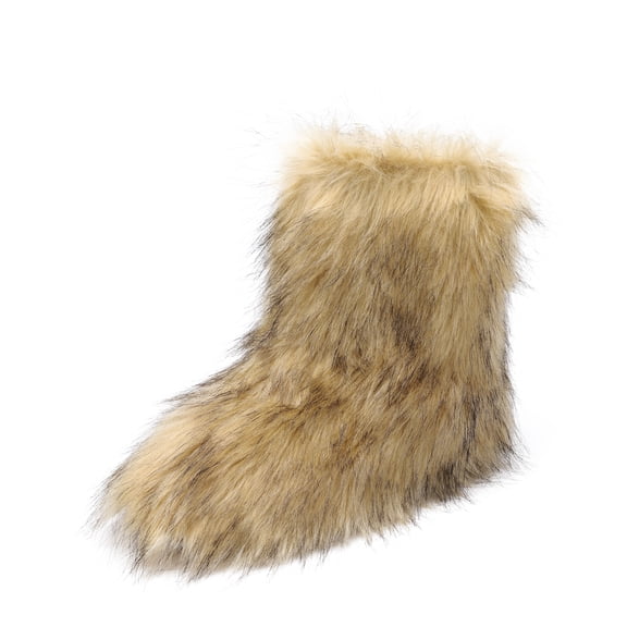 BURUDANI Women's Mid Calf Winter Snow Boots