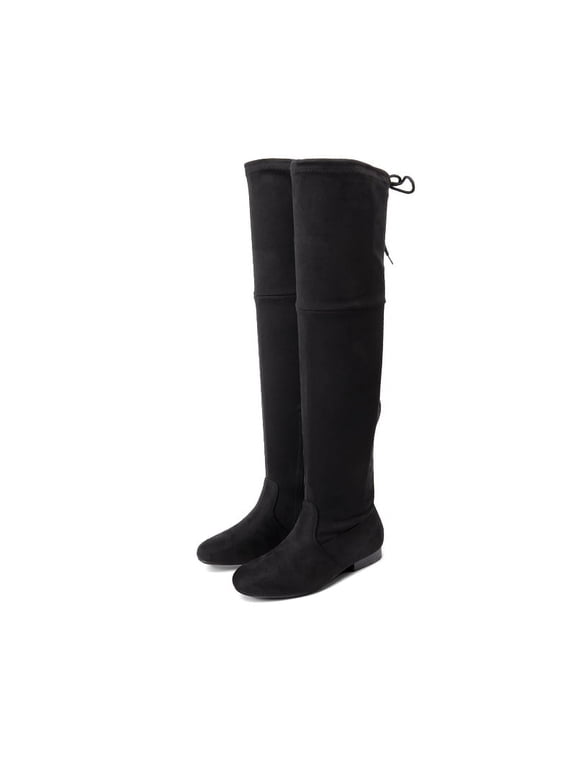 Women's Over-the-Knee Stretch Flat Boots