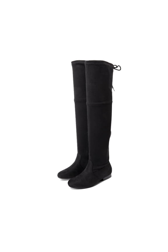 Women's Over-the-Knee Stretch Flat Boots