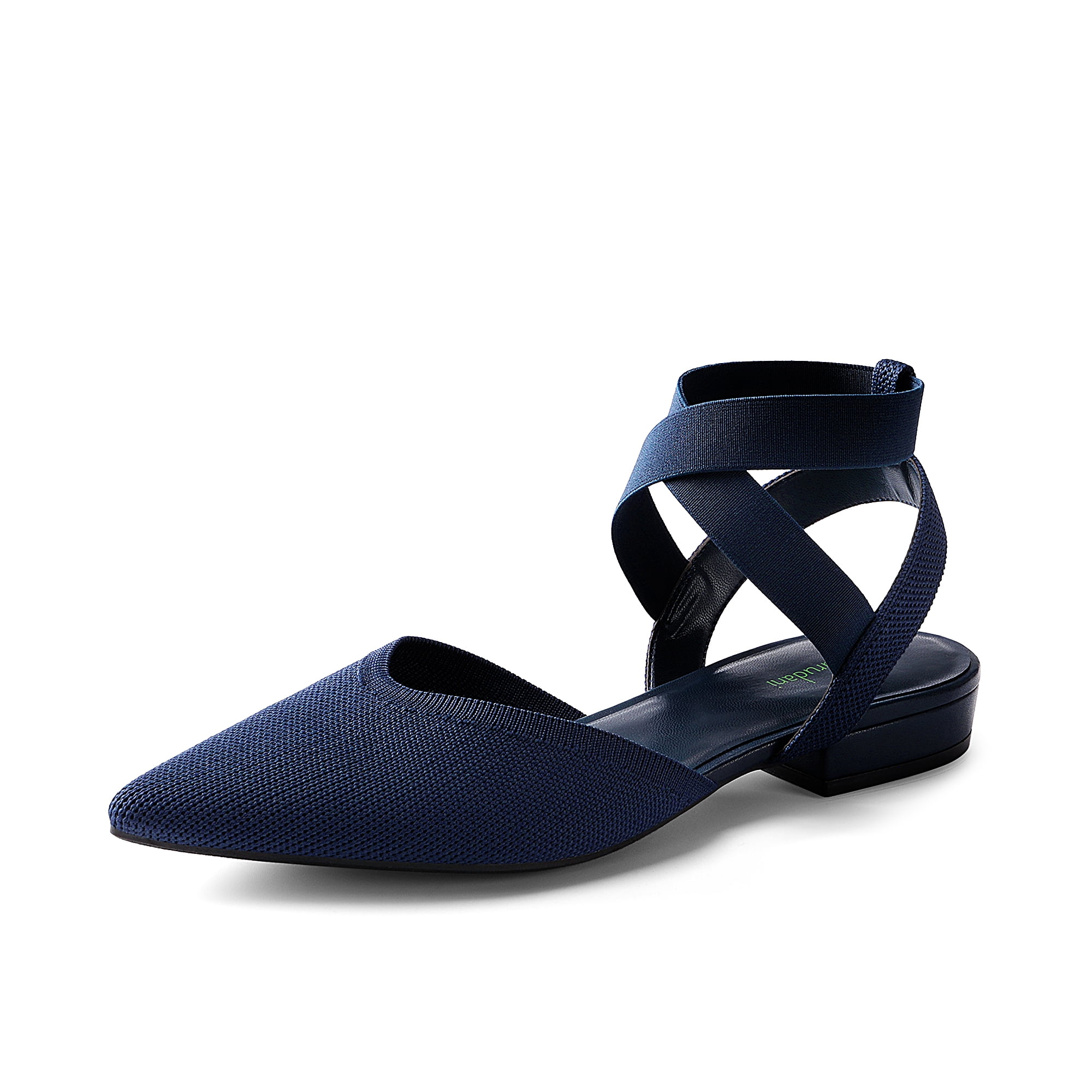flat pointed shoes with ankle strap