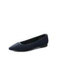 thumbnail image 1 of BURUDANI Women's Pointed-Toe Knit Flats – Sleek & Comfortable, 1 of 6