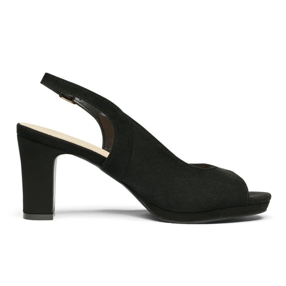 BURUDANI Women’s Sexy High Chunky Heels Peep Toe Platform Block ...