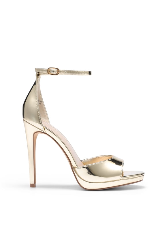 Women’s Stiletto Heels – Open Toe Ankle Strap High Heels for Wedding, Party, Dressy Events