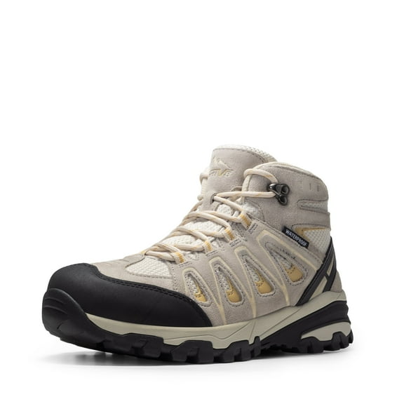 BURUDANI Women's Waterproof Hiking Boots Outdoor Trekking Camping Trail Hiking Boot Wide Width.