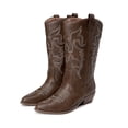 thumbnail image 1 of BURUDANI Women's Western Cowboy Mid-Calf Boots, 1 of 5