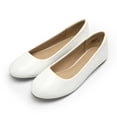 thumbnail image 1 of BURUDANI Womens Mary Jane Ballerina Ballet Flats Non-Slip Comfortable Dress Shoes, 1 of 9
