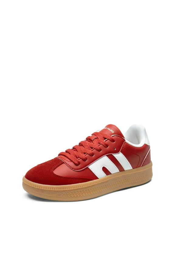 I Women's Sneakers Flat Heel Low-Top Casual Shoes Comfortable Fashion Sneakers