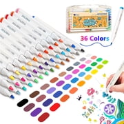 Acrylic Paint Pens Set,36 Colors Acrylic Markers Kits for 2mm Painting,Quick Dry Acrylic Paint Markers for Wood,Canvas,Stone,Rock Painting,Glass,Ceramic Surfaces,DIY Crafts Making Art Supplies