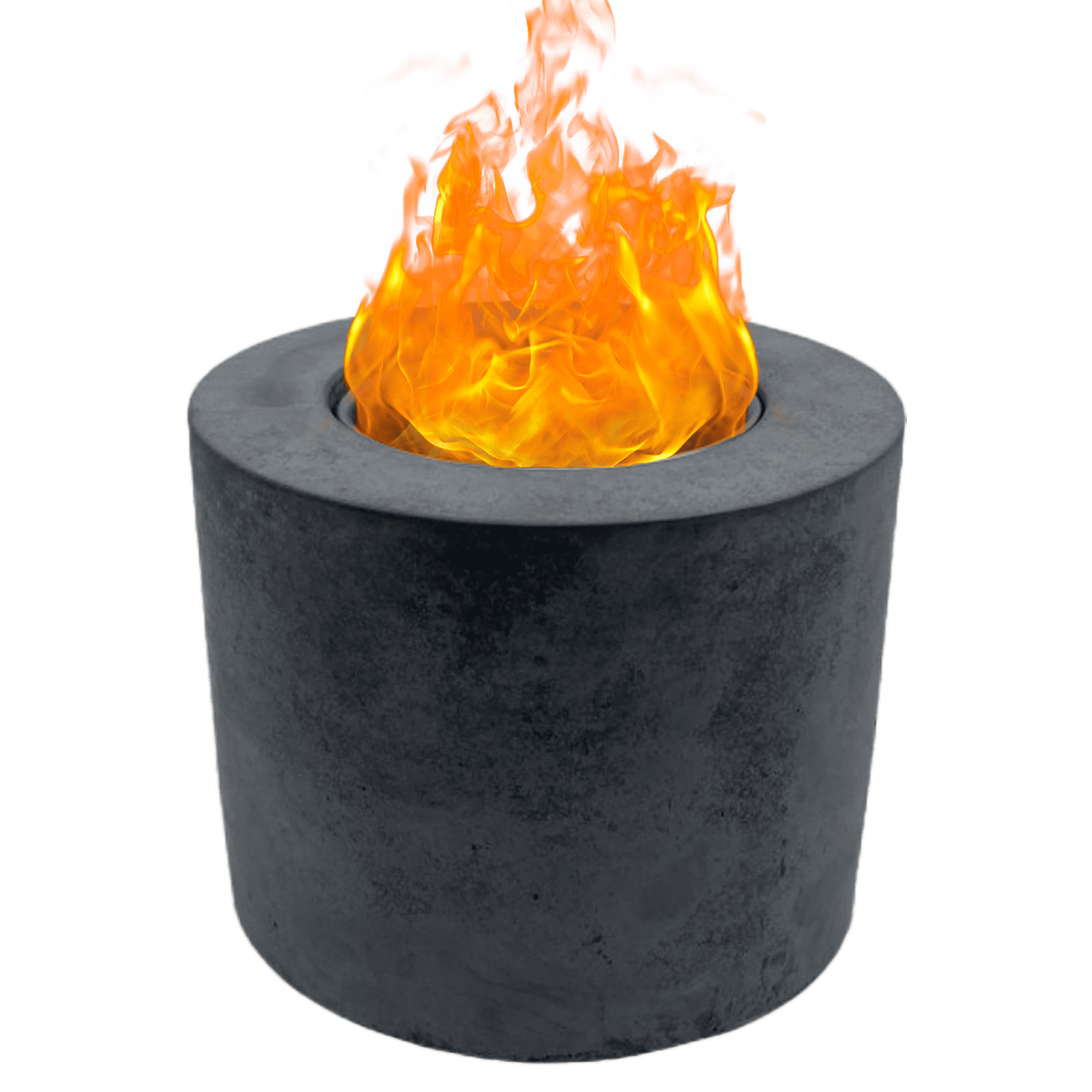 BUSATIA Mini Tabletop Fire Pit, Indoor/Outdoor Decor, Portable Alcohol