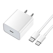 Charger for iPhone 17 16 15, 20W USB C Charger Block Type C Chargers 6FT Cord Wall Chargers Compatible iPhone 17/17 Air/17 Pro/17 Pro Max/16/16 Pro/16 Pro Max/15/15 Pro Max,iPad Pro/Air/Mini