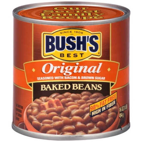 BUSH'S BEST Canned Original Baked Beans (Pack of 48)