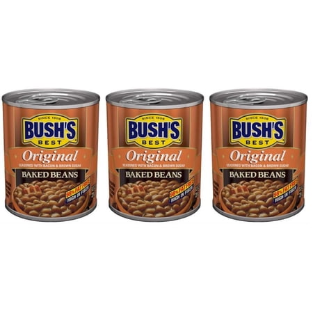 BUSH'S BEST Original Baked Beans, 8.3 oz (3 - Pack)
