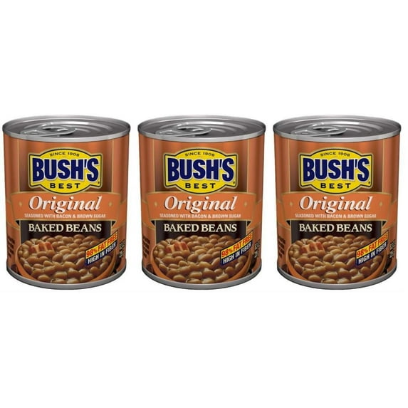 BUSH'S BEST Original Baked Beans, 8.3 oz (3 - Pack)