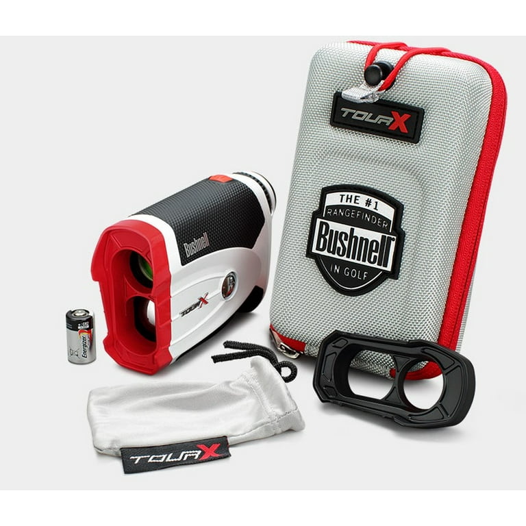 BUSHNELL TOUR X LASER GOLF RANGEFINDER JOLT & SLOPE TECHNOLOGY