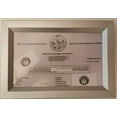 thumbnail image 1 of BUSINESS FEE RECEIPT 8.5 X 5.5 FRAME ( Heavy Duty - Aluminum), 1 of 2
