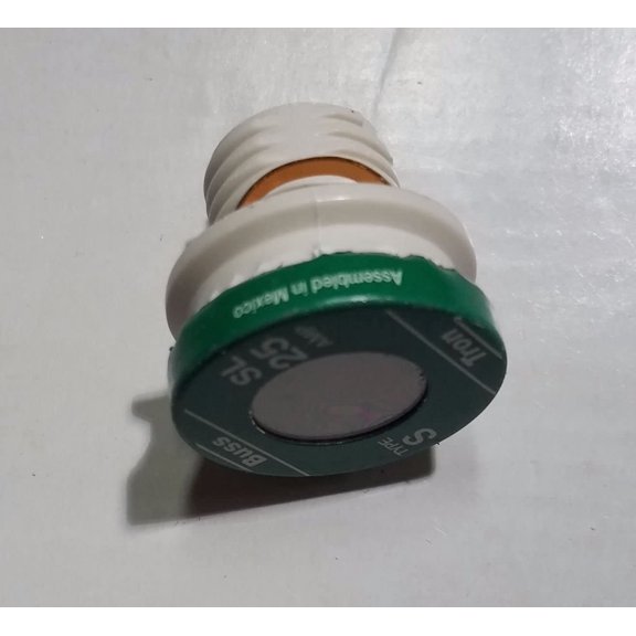 Bussmann Plug Fuse SL 25 - Time Delay, 25 Amps - 8 Pieces  Residential Use, Standard Application