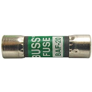 BUSSMANN BAF-20 - BUSS MIDGET FUSE (Pack of 1)