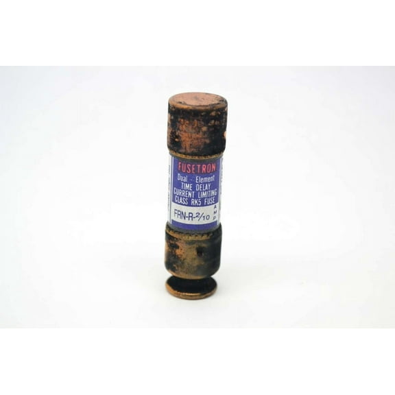 BUSSMANN FRN-R-2/10 - 2/10 Amp Fusetron Dual Element Time-Delay Current Limiting Fuse Class Rk5 250V (Pack of 1)